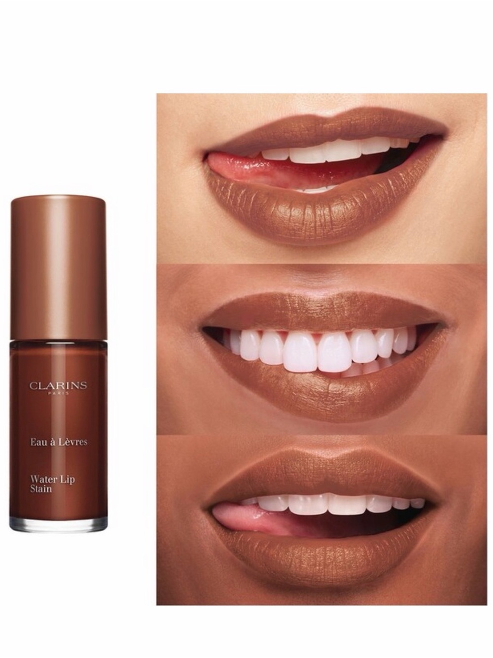 Clarins Water Lip Stain 12 Mocha Water 7 mL
